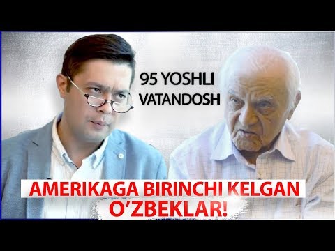 Видео: Америкага энг биринчи келган Узбеклар!!!!! 95 ёшли ВАТАНДОШИМИЗ Утмишни йиглаб эслади!!!!!