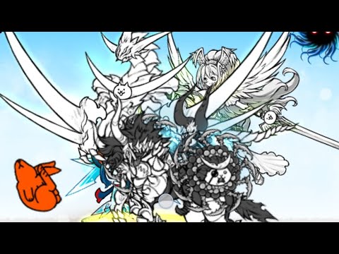Видео: Коты почти захватили 2 мир | the battle cats