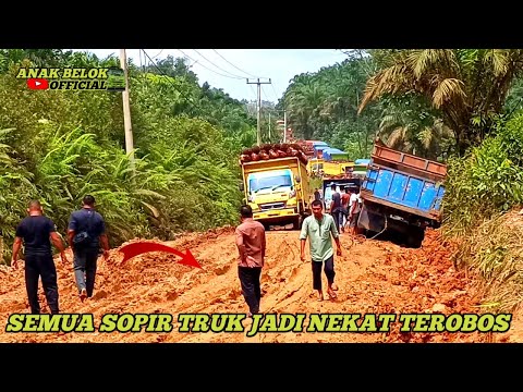 Видео: Кажется, не всем водителям грузовиков под силу выбраться из тупика в грязевой луже.