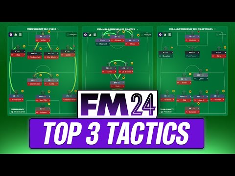 Видео: Три ЛУЧШИЕ тактики, которые мы протестировали в FM24 | Лучшие тактики Football Manager