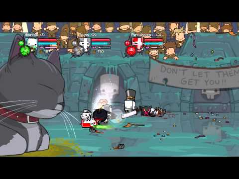 Видео: Castle Crashers [Co-op] #9 - Почти конец?