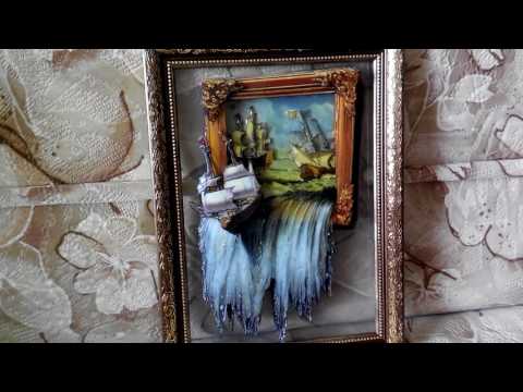 Видео: оформленная икона бисером и готовые работы папертоль