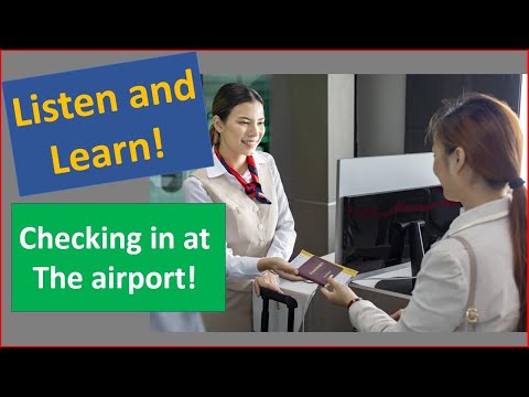 Видео: Регистрация в аэропорту | Практика разговорного английского