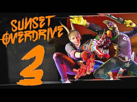 Видео: Прохождение Sunset Overdrive — Часть 3: Катаемся на Локомотиве
