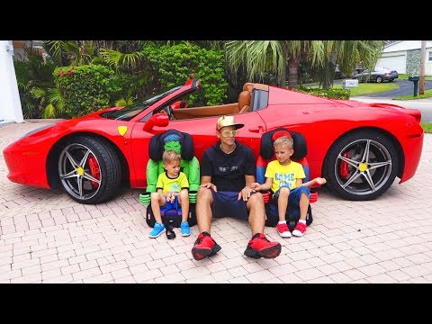 Видео: Влад и Никита - веселые истории про Машинки для детей