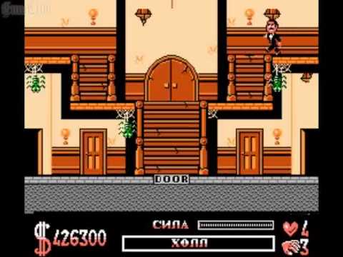Видео: Addams Family, The NES Прохождение
