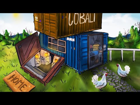 Видео: Рейд Дома из Контейнеров с тайным Подвалом! Rust/Раст