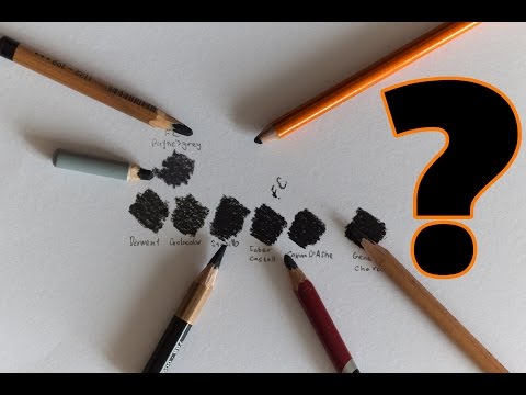 Видео: Кто чернее? Тест пастельных карандашей