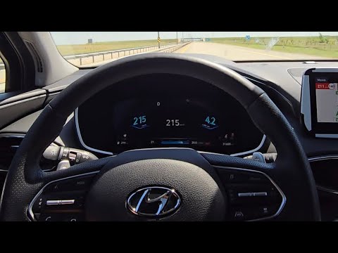 Видео: HYUNDAI SANTA FE 2023 3.5             РАЗГОН 0-100 МАКСИМАЛЬНАЯ СКОРОСТЬ.