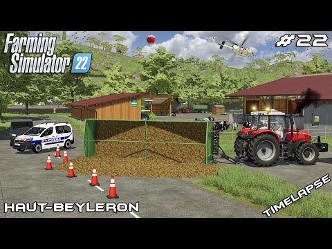 Видео: РАБОЧИЙ перевернул прицеп, полный НАВОЗА | Животные на О-Бейлероне | Farming Simulator 22 | Эпизо...