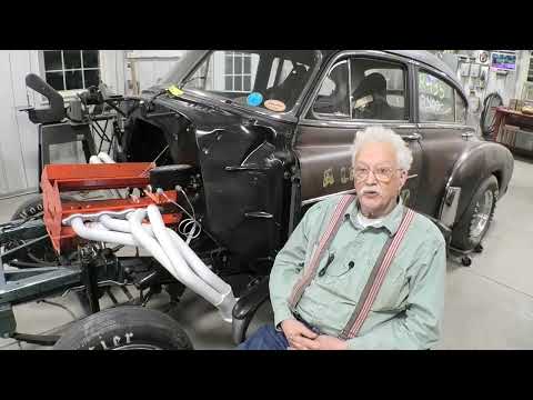 Видео: Перекладка тормозных магистралей, новый теплозащитный экран, Chevrolet Gasser 1949 года
