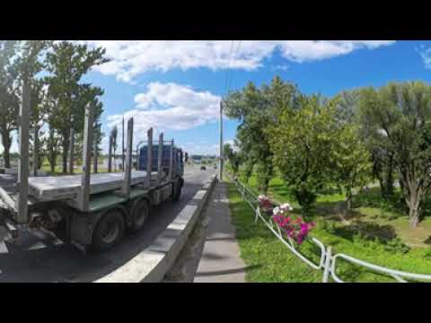 Видео: #Гомель | Луначарского - Фрунзе  | VR #TimeLapse 8k