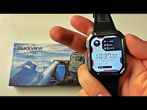 Видео: Глупая покупка или хороший выбор? Smart Watch Blackview W60 умные часы с защитой ip68