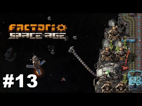 Видео: Factorio Space Age #13 - Первая космическая станция. (Прохождение)