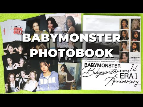 Видео: #распаковка фотобука Babymonster Era l Babymonster 1st Anniversary Photobook #kpop #babymonster