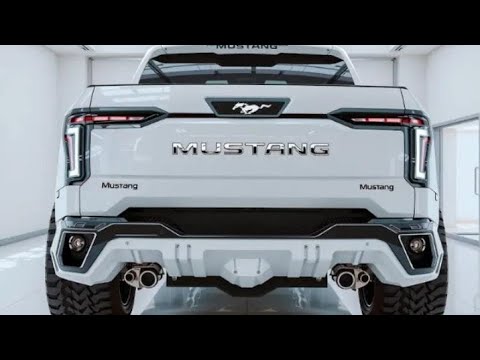 Видео: Пикап Ford Mustang 2026 года — мощный грузовик, который ломает все границы!