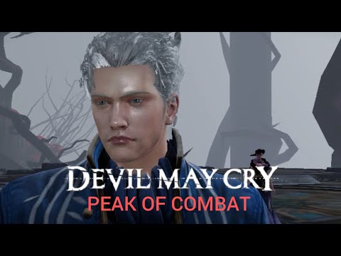 Видео: Играбельный Вергилий в игре devil may cry peak of combat часть 7