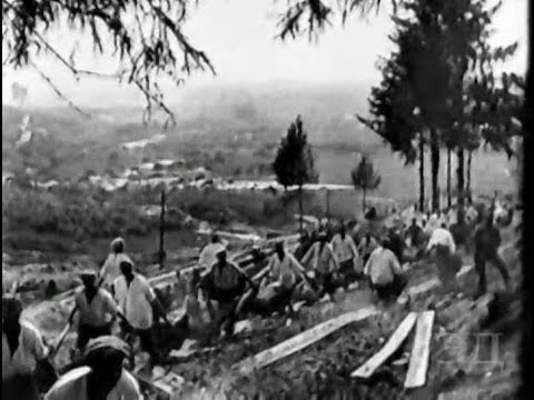 Видео: 1937г. - "Москва-Волга" - док. фильм о строительстве канала