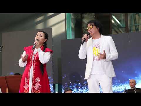 Видео: Айдай Стамкулова, Ырыскелди Осмонкулов.Ойлоусуңбу автор.А Чикеев.