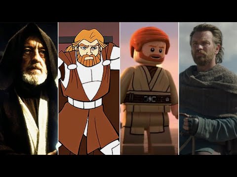 Видео: Эволюция Оби Вана Кеноби в мультфильмах и кино