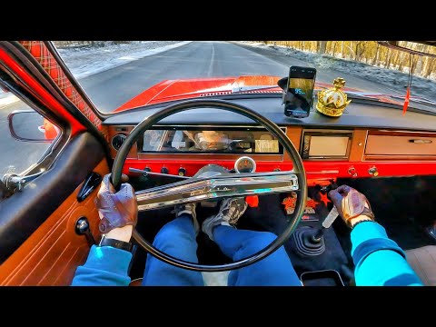 Видео: 1977 ГАЗ 24 "Волга" 1JZ-GE - POV TEST DRIVE