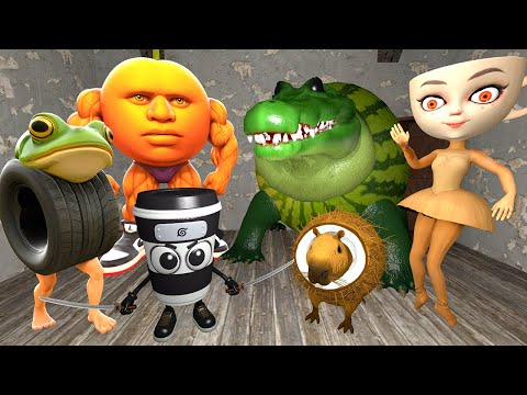 Видео: БАЛЕРИНА АССАСИНО КАПУЧИНО БОНЕКА АБМАЛАДУ ГЛОРБО БУМБАЛОНИ НОВЫЕ МЕМЫ В ГРЕННИ ОНЛАЙН Garry's Mod