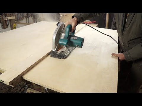 Видео: Быстрозажимная направляющая линейка для раскроя листовых материалов.