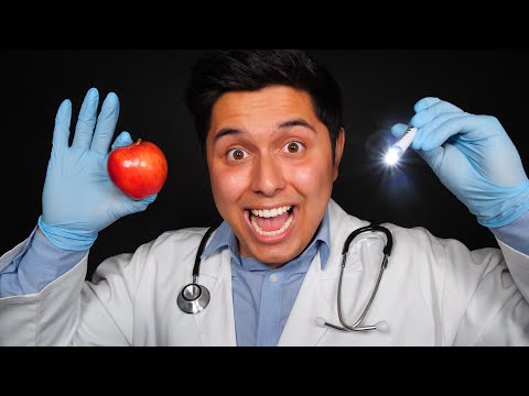 Видео: ASMR | САМОЕ БЫСТРОЕ В МИРЕ полное медицинское обследование глаз, органов зрения, слуха и сна