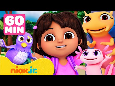 Видео: Даша | Смелые спасения животных Доры! #2 😺 1 час | Dora the Explorer | Nick Jr. Cyrillic