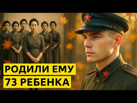 Видео: Советский солдат 19 лет жил с 9 пленными японками, которые родили ему 73 ребёнка. Что с ними? ...