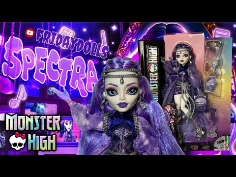 Видео: Обзор - распаковка Monster high Spectra g3