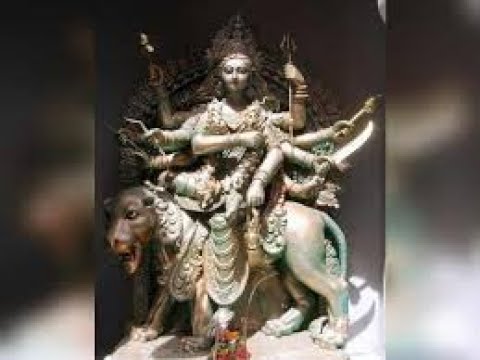 Видео: Мантра "ОМ ДЕВИ ЧАНДРАГХАНТАИ НАМАХА ". Наваратри