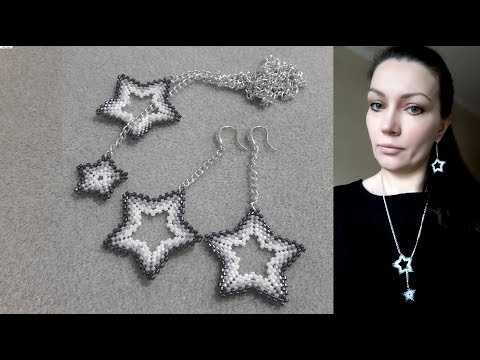 Видео: Звезда из японского бисера/ Beading stars