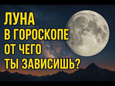 Видео: Луна в натальной карте. От чего ты зависишь?
