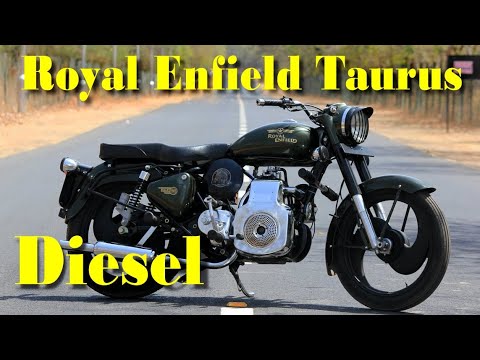 Видео: Самый массовый дизельный мотоцикл - Royal Enfield Taurus