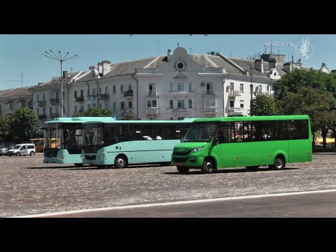 Видео: Нові автобуси для чернігівських маршрутів