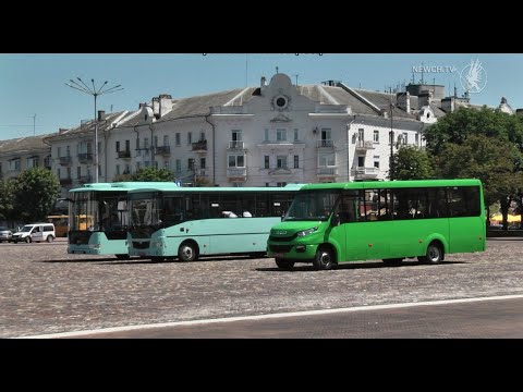 Видео: Нові автобуси для чернігівських маршрутів