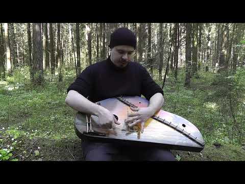 Видео: Чёрный Ворон Песня под Гусли / Гусляр Андрей Андреев