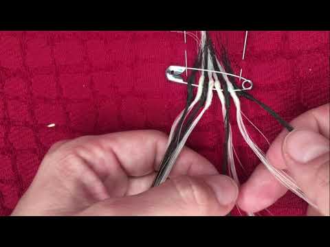 Видео: Мастер-класс Курчатовой С.Г. «Плетение повязки на голову из конского волоса»