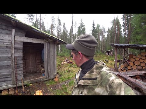 Видео: Первый выход в тайгу. Охота на рябчика  Кто меня так напугал? Первая добыча! 4 серия.