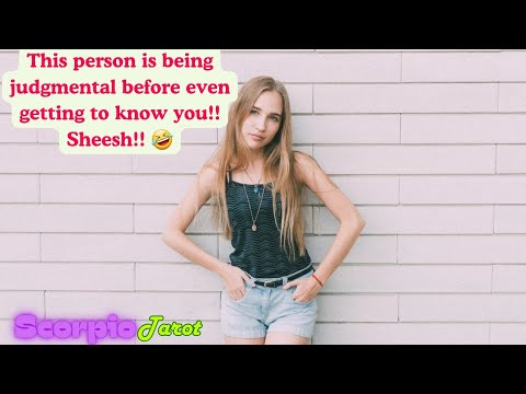 Видео: Скорпион *Этот человек осуждает тебя, даже не узнав тебя поближе!! Боже!! 🤣