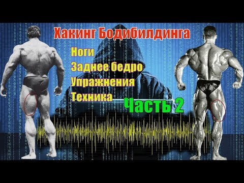 Видео: Как накачать ноги. Задняя часть бедра. Лучшие упражнения. Техника. Часть 2. Хакинг Бодибилдинга
