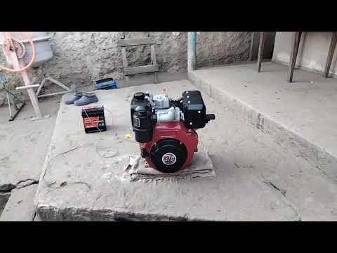 Видео: Дизельный двигатель 186F