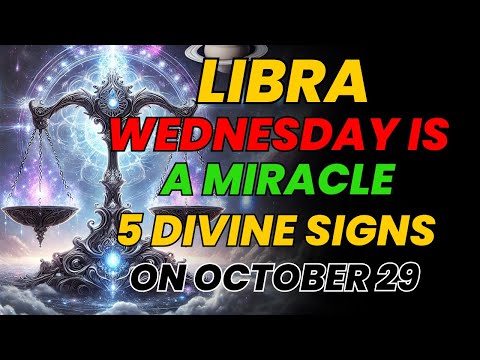 Видео: ВЕСЫ ♎ ЕСЛИ ВЫ ВИДИТЕ ЭТИ 5 БОЖЕСТВЕННЫХ ЗНАКОВ 29 ОКТЯБРЯ 💫 ЧУДО, ИЗМЕНЯЮЩЕЕ ЖИЗНЬ, СЕЙЧАС НАЧНЕ...