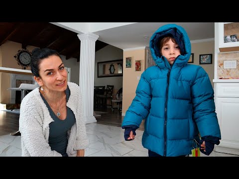 Видео: Снежный Мальчик - Заготавливаю Лазанию - Эгине - Семейный Влог - Heghineh Vlogs in Russian
