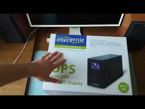 Видео: Обзор популярного источника бесперебойного питания (ИБП) UPS EnerGenie 1200VA EG-UPS-033