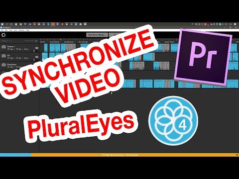 Видео: Как синхронизировать видео в PluralEyes /Synchronize in PluralEyes