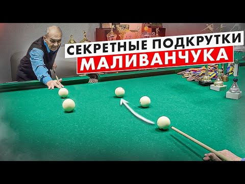 Видео: Маливанчук. Обводные удары в бильярде. Истории Старой Школы.