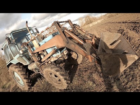 Видео: Регулировка тормозов на МТЗ. Вспашка #трактором