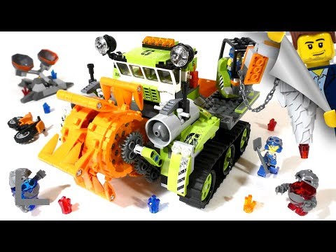 Видео: Обзор набора Lego Power Miners #8961 Уборщик Кристаллов (Crystal Sweeper)